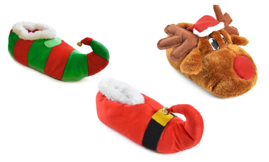 Image 1: Unisex Novelty Slippers