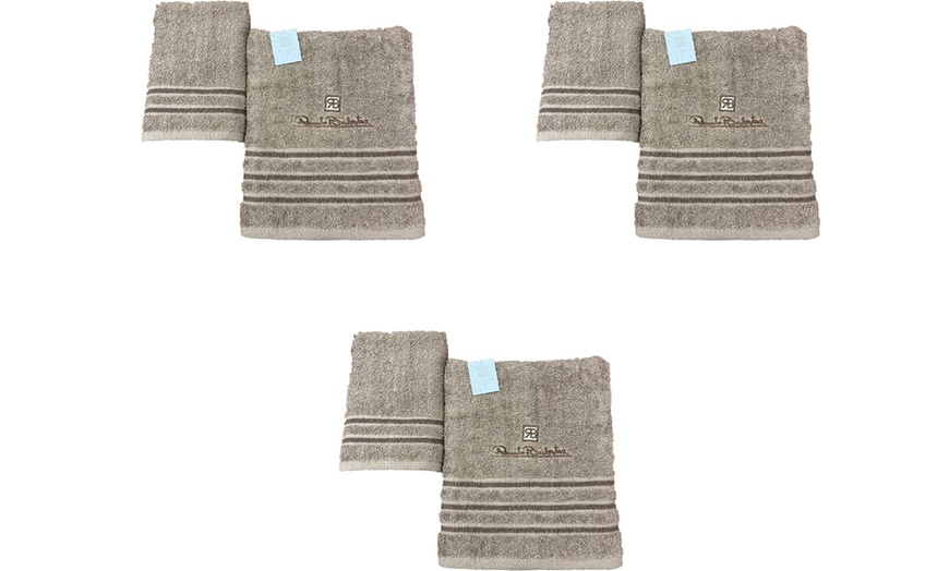 Image 21: 3 ou 5 ensembles de 2 serviettes Renato Balestra