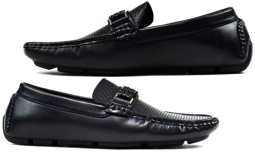 Image 8: Men's Perforated Loafers