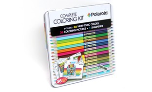 Polaroid Complete Coloring Kit (55-Piece)