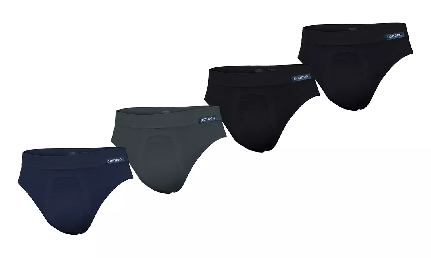 Lot de 4 boxers ou slips Pompea