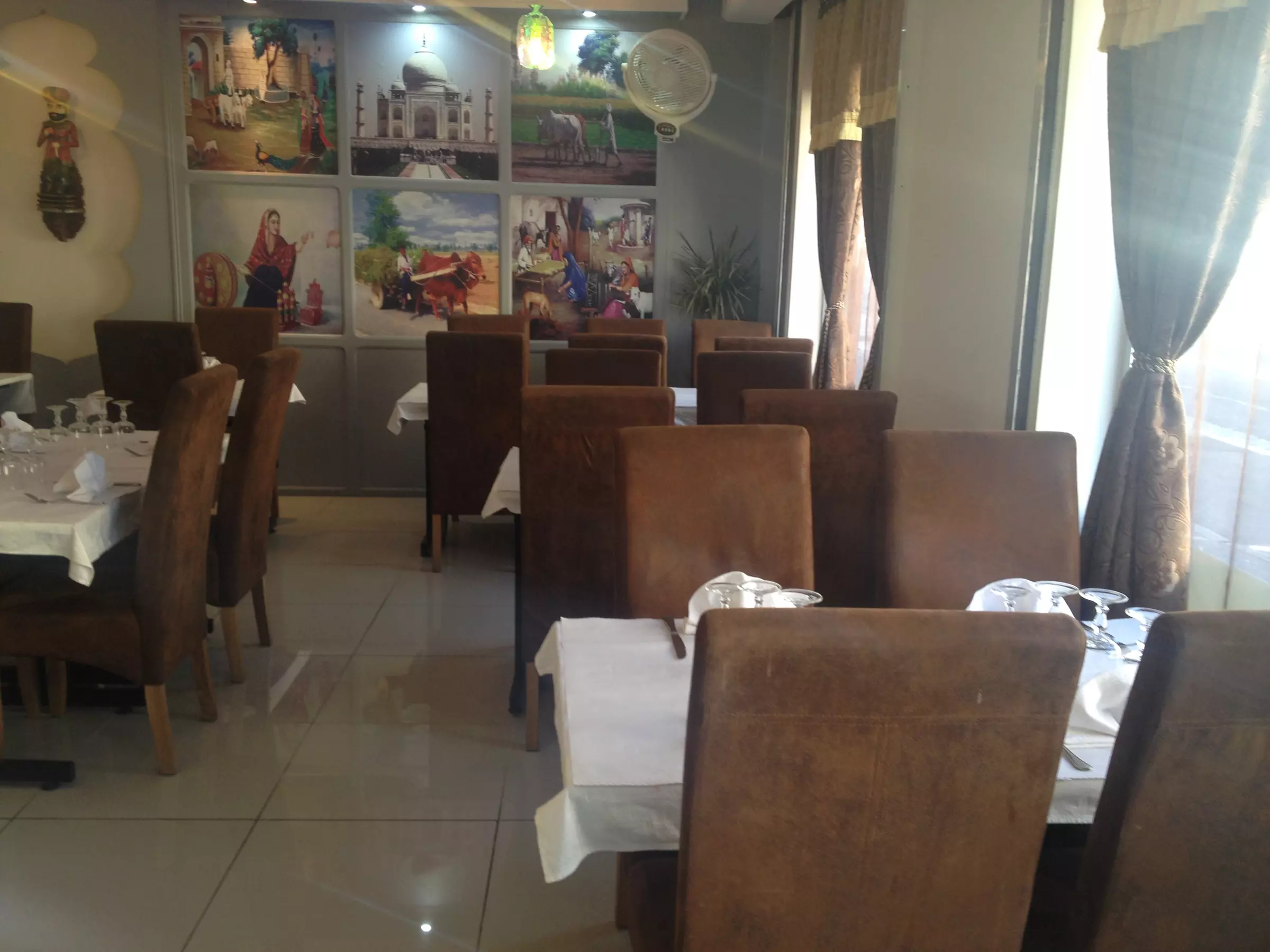 Menu aux saveurs indiennes