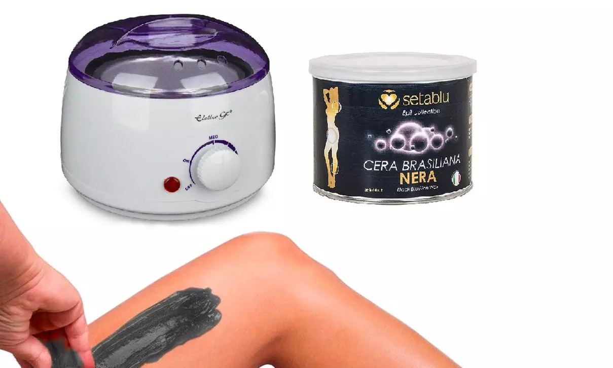 Kit d'épilation avec chauffe-cire et/ou cire brésilienne noire - Primary Image
