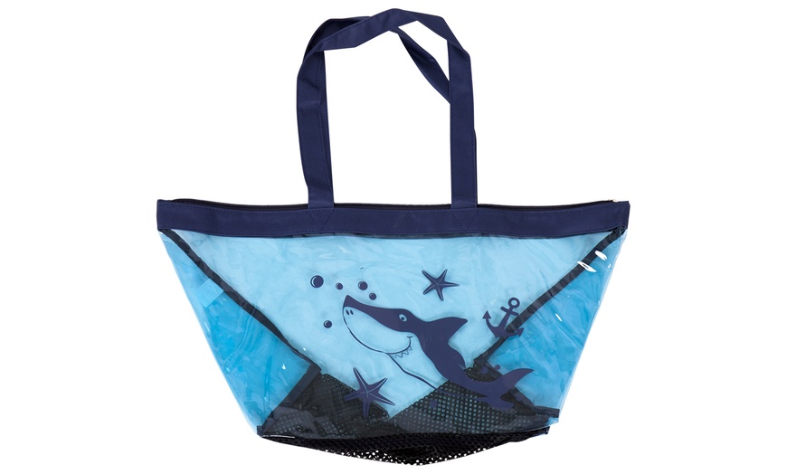 Image 1: Shark Beach Bag