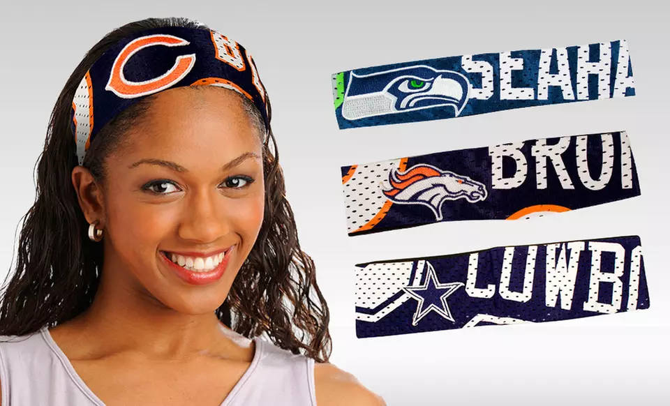 $12.99 for an NFL Headband 2-Pack ($36.82 List Price). Multiple Options Available. Free Returns. - Primary Image