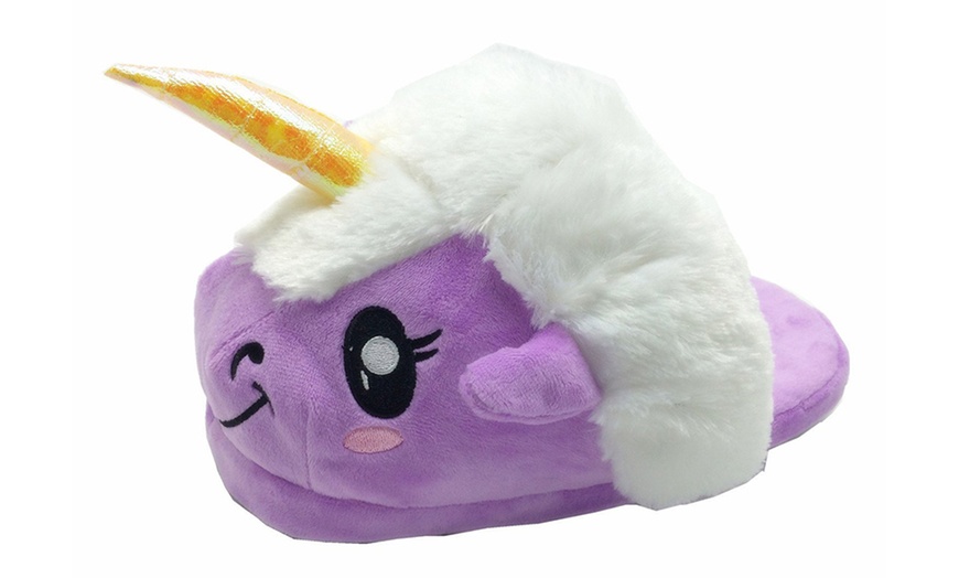 Image 4: Women's Unicorn Novelty Slippers