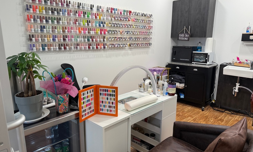 Image 10: Deluxe Gel or Dip Manicure & Pedicure for Perfectly Polished Nails 