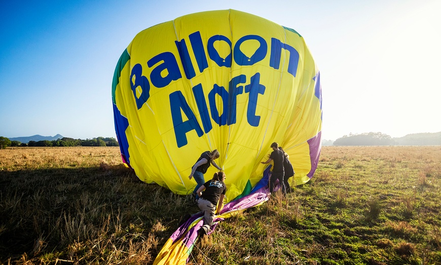 Image 3: Hot Air Balloon Sunrise Flight