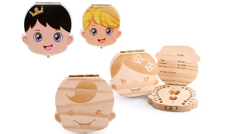 Cofanetto porta dentini da latte per maschietto o femminuccia disponibile in 2 tipologie