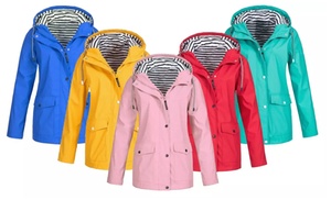 Women's Outdoor Rain Coat Jacket