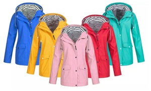 Women's Outdoor Rain Coat Jacket