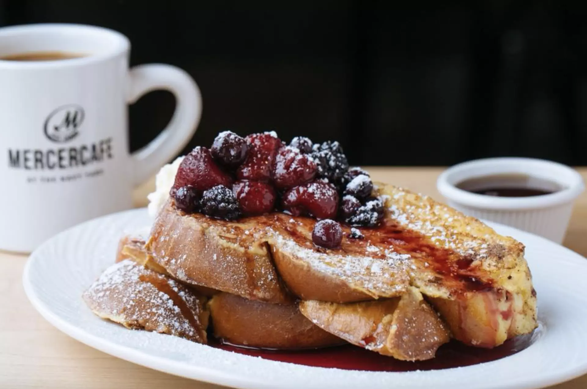 $15, $30, or $60 Toward Food & Drinks at Mercer Cafe (Up to 33% Off) - Primary Image
