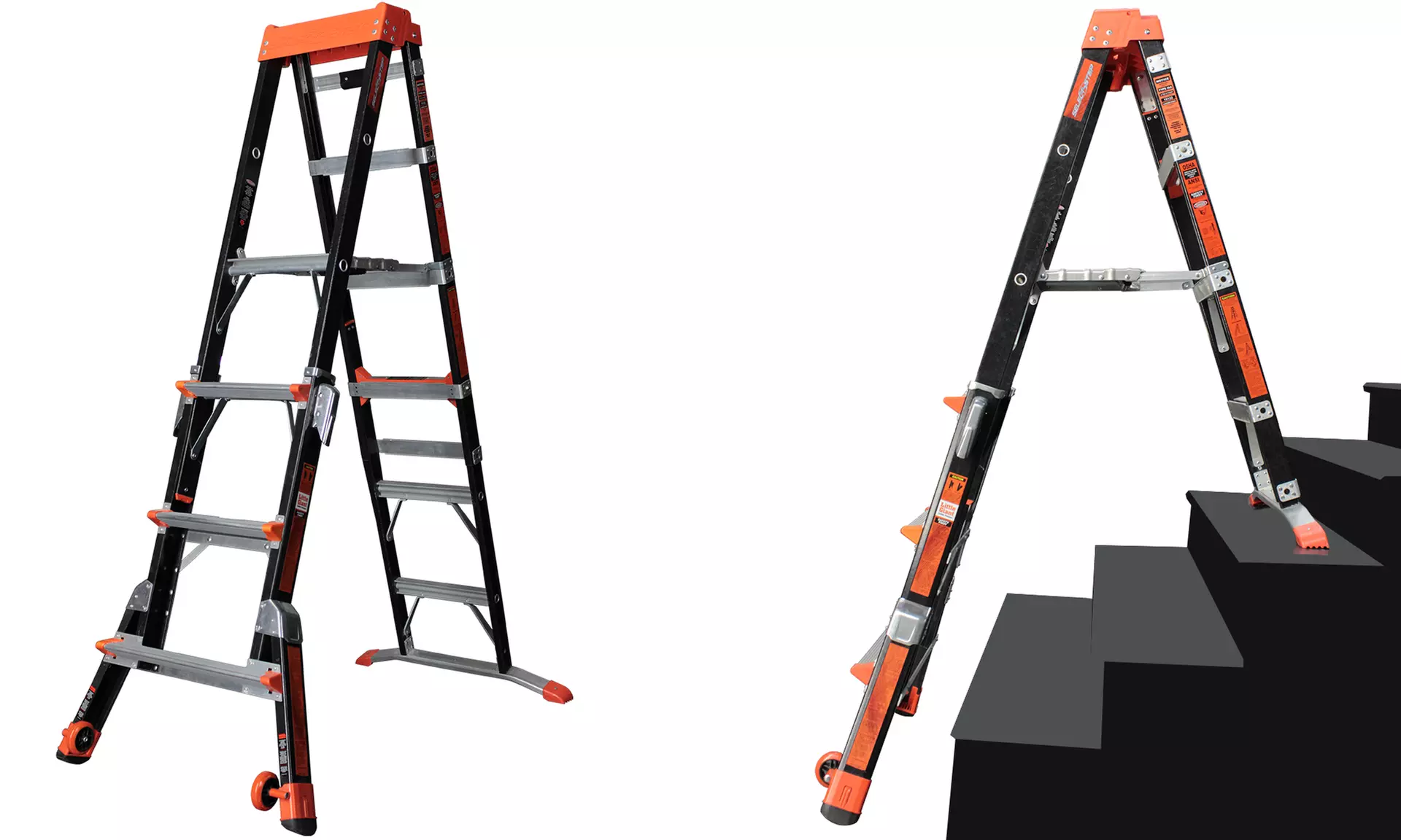 Little Giant Select Step 4'-6' Fiberglass Ladder - Primary Image