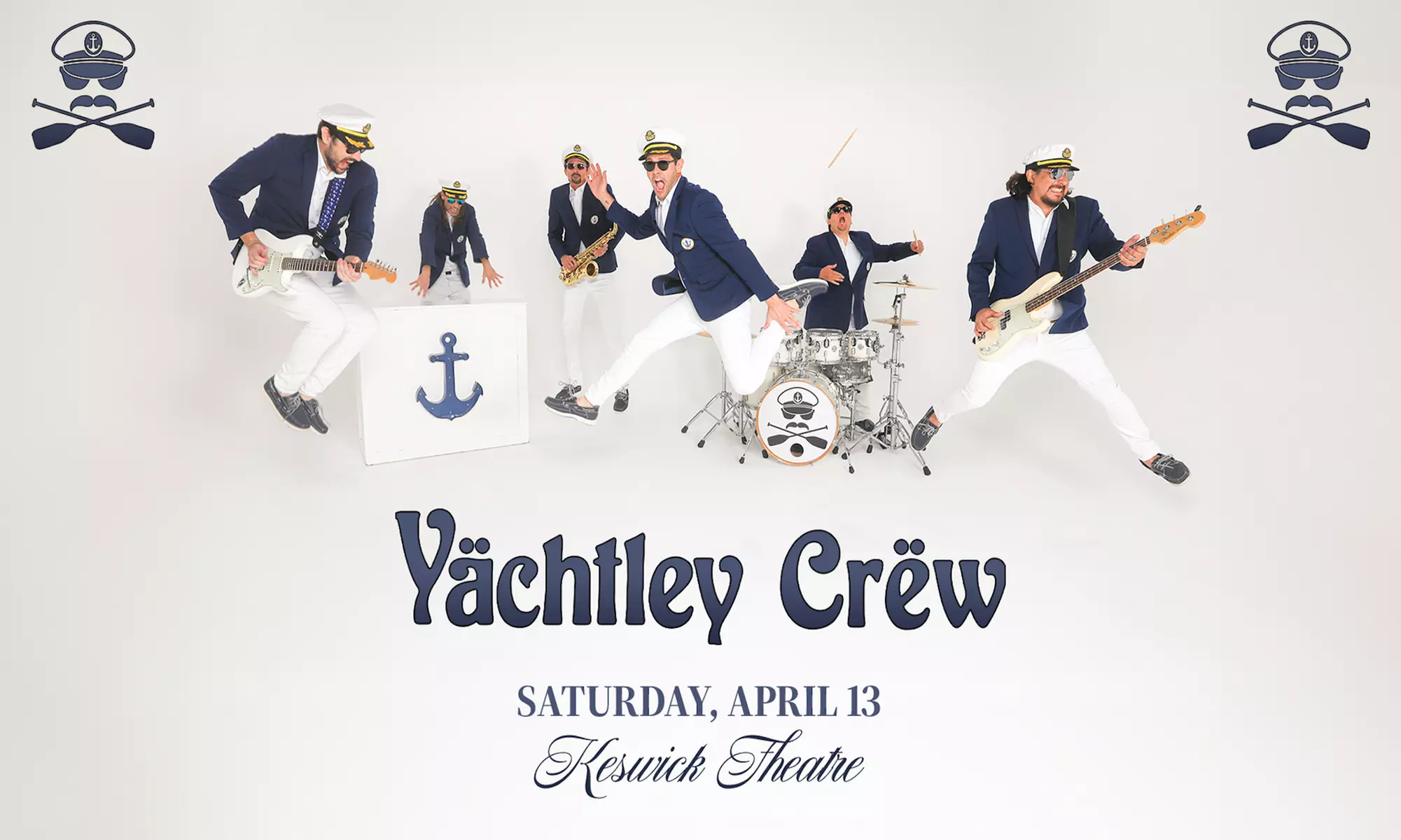 Yachtley Crew: Full Steam Ahead Tour 2024 on April 13 at 8 p.m. - Primary Image