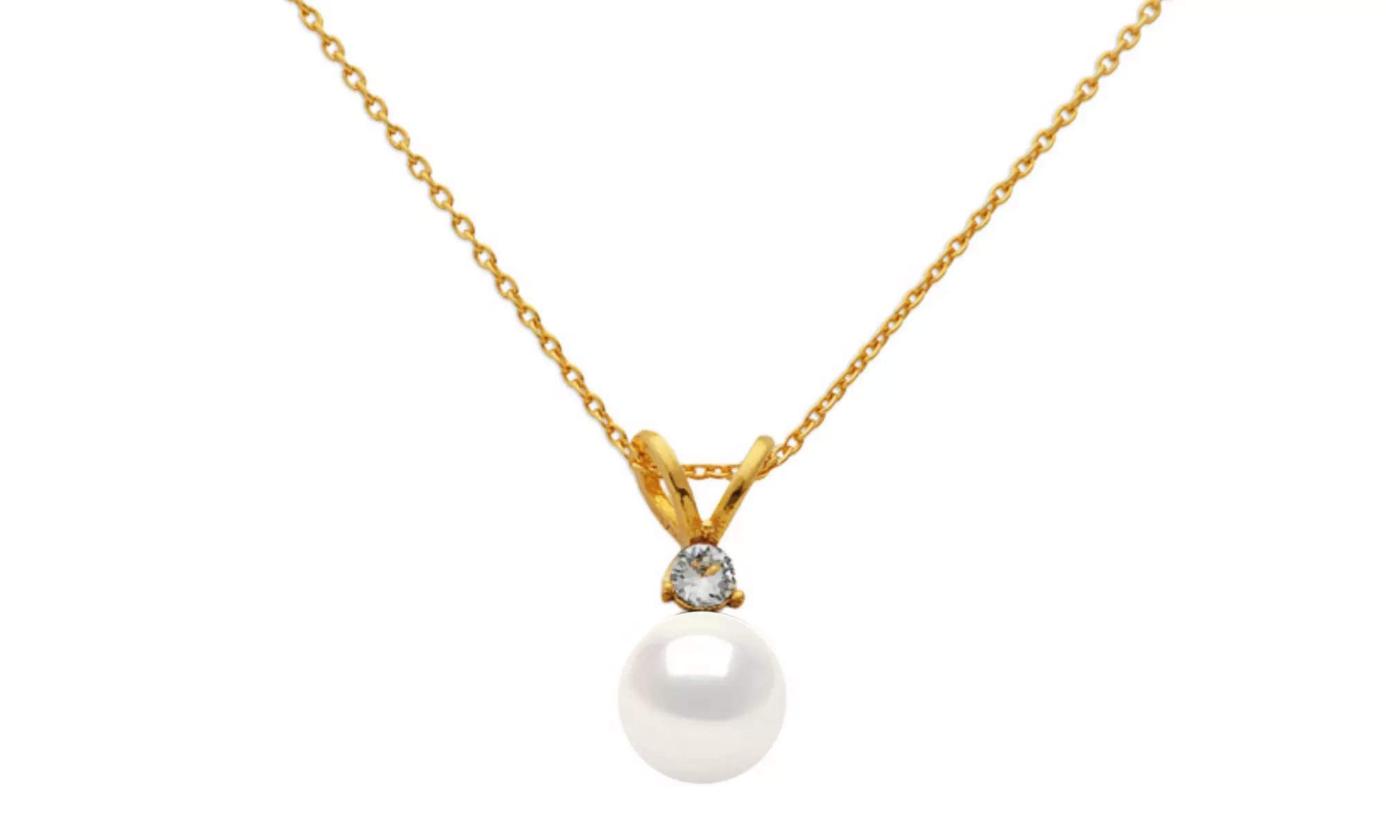 Ketting met parel-hanger