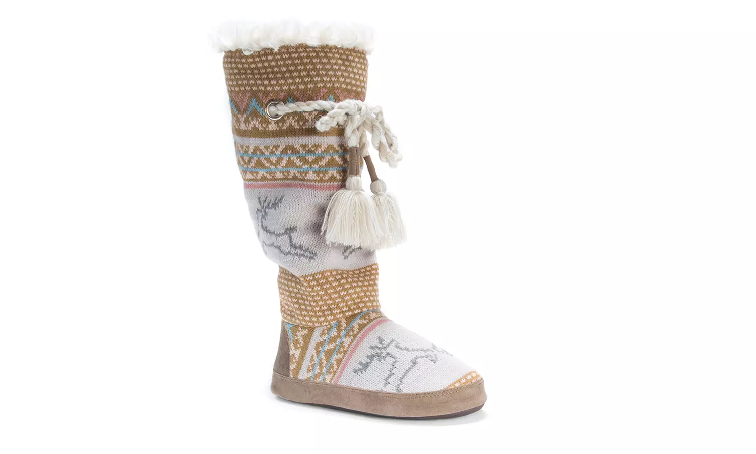 Muk Luks Grace Women's Slipper Boots (Size S--5/6) - Primary Image