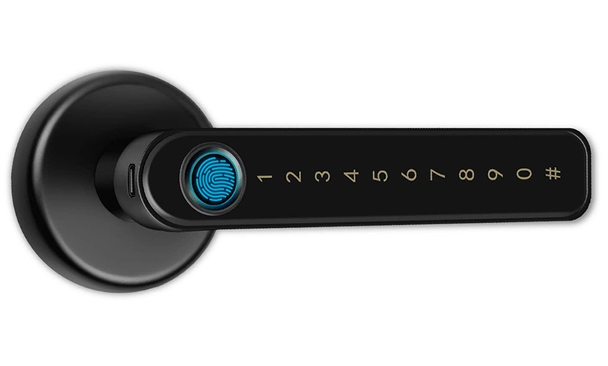 Image 8: Indoor Smart Digital Fingerprint Lock