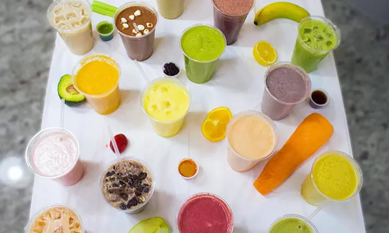 Up to 27% Off on Smoothie Cafe at The Re-Up Bar - Primary Image
