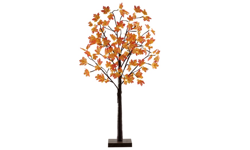 Image 4: 48 LED Pre-Lit Maple Tree