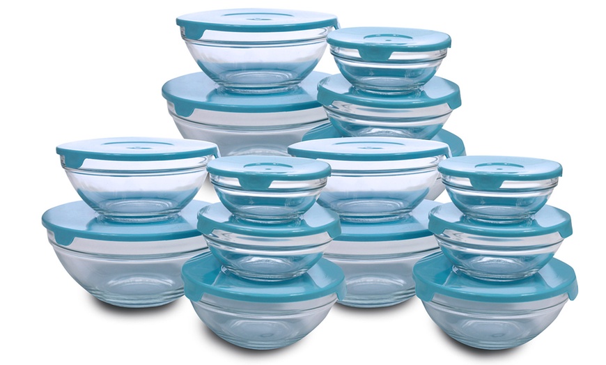 Image 3: 15-Piece Glass Bowl Set