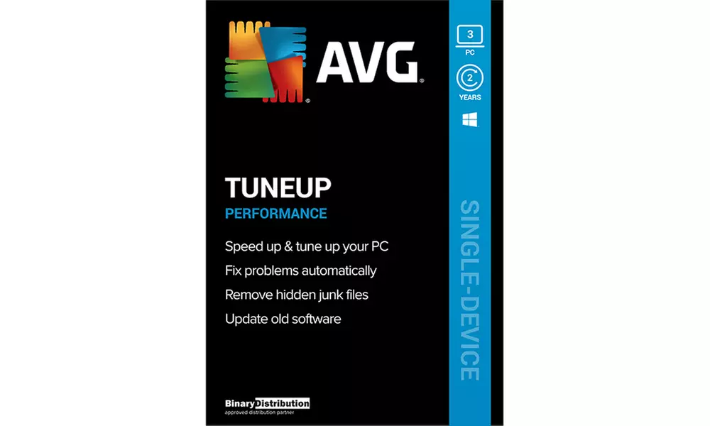 1 ou 2 ans d'AVG PC TuneUp 2023 pour 3 PC - Second Medium