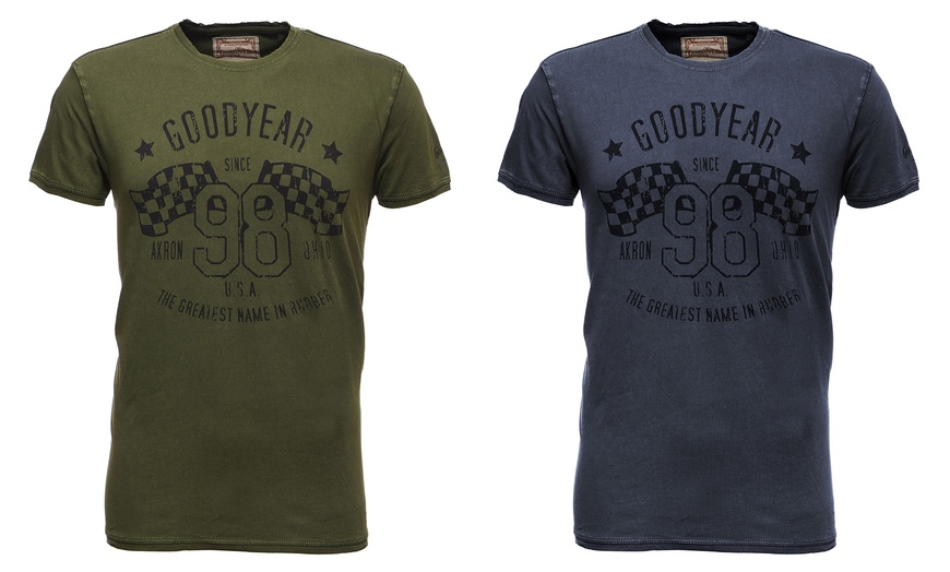 Image 2: 2 T-shirt Goodyear