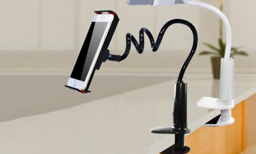 Image 1: Multipurpose Phone or Tablet Holder