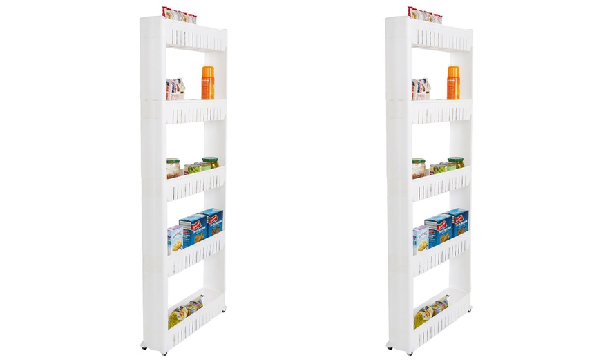 Image 9: Slim Storage Cart