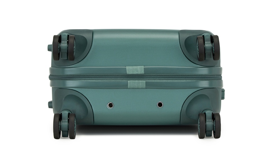 Image 7: One or Three Minimalist Design Hard Shell Luggage Set with TSA Lock 