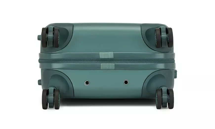 Image 7: One or Three Minimalist Design Hard Shell Luggage Set with TSA Lock 