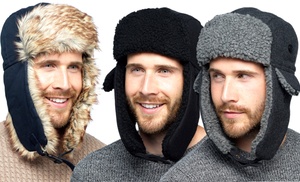 One or Two Men's Trapper Hats