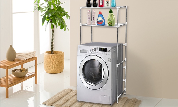 Laundry or Bathroom Storage Rack | Groupon Goods