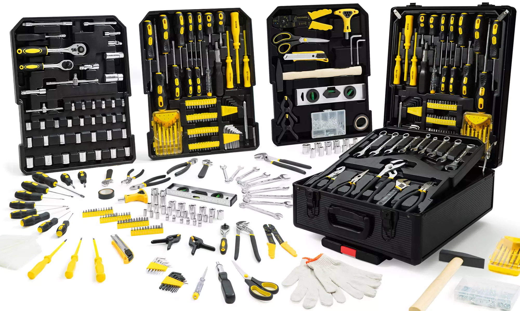 Valise à outils à roulettes contenant 999 pièces - Primary Image