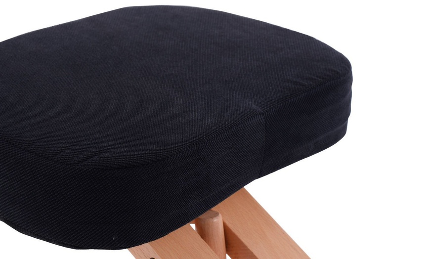 Image 7: Pro 11 Wellbeing Adjustable Kneeling Posture Chair