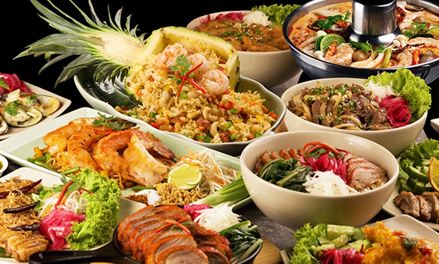 Image 1: Authentic Thai Cuisine in Multiple Dubai Locations: AED 50 Voucher