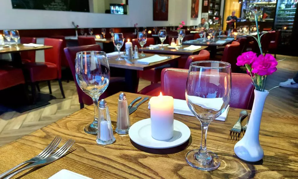 Two Course Meal for Two or Four at Leigh Bistro