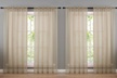 Inna Sheer Rod Pocket Window Curtain Panels (2- or 4-Pack) - Second Medium
