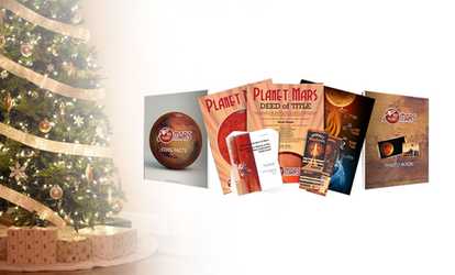 One Acre of Land on Mars Package