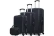 Set de 3 valises + 1 valise vanity "Selenga", coloris au choix, livraison offerte - Second Medium