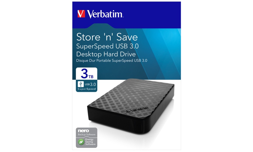 Image 6: Verbatim USB HDD