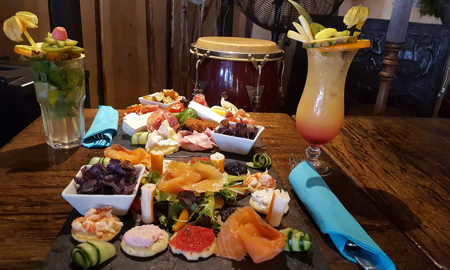 Jusqu'à 55% de remise sur Tapas chez Tree Bo By Djembe