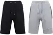 2-Pack Men's Tech Jogger Shorts with Zipper Side Pockets (S-2XL) - Second Medium