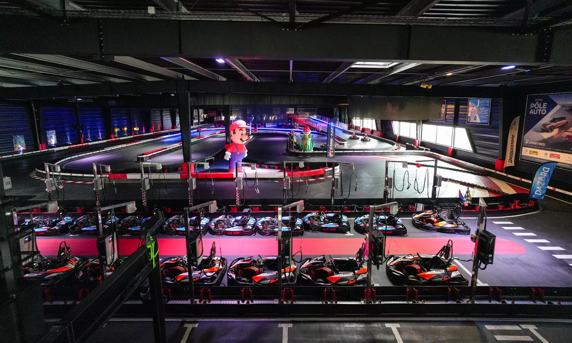 Session de karting éléctrique pour enfants et adultes à Chartres