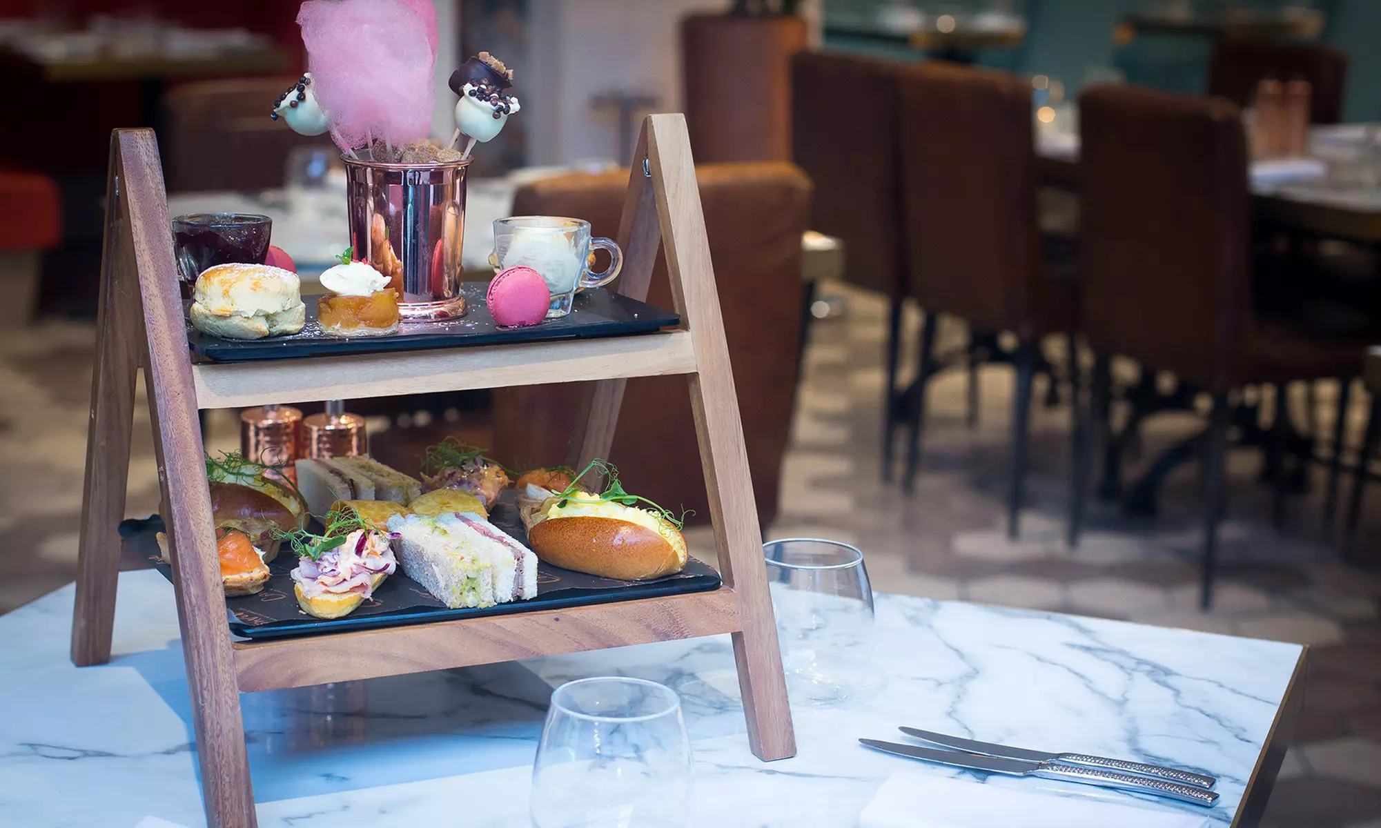Afternoon Tea for Two or Four with Optional Prosecco at Convive (Up to 37% Off) - Second Medium