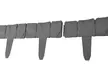 10, 20 ou 30 bordures de jardin clipsables grises - Second Medium