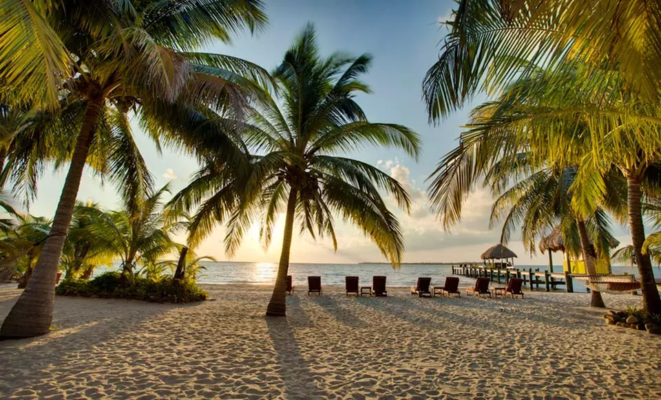 3-, 4-, or 5-Night Stay for Two in a Cabana with Daily Continental Breakfast at Singing Sands in Belize - Primary Image