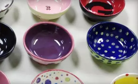 Pottery Painting at Splatters Pottery (Up to 56% Off). Two Options Available. - Primary Image