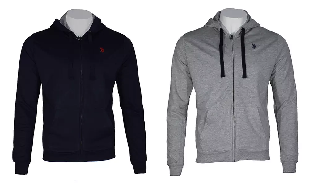 U.S. Polo Assn. Herren-Sweatjacke mit Kapuze