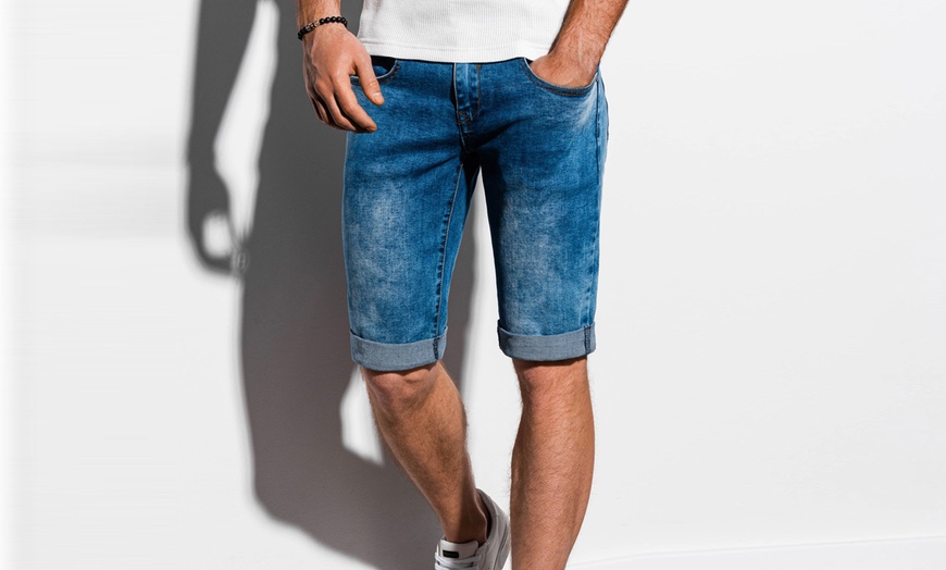 Image 6: Short denim pour homme