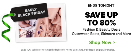 Early Black Friday - Fashion & Beauty Deals